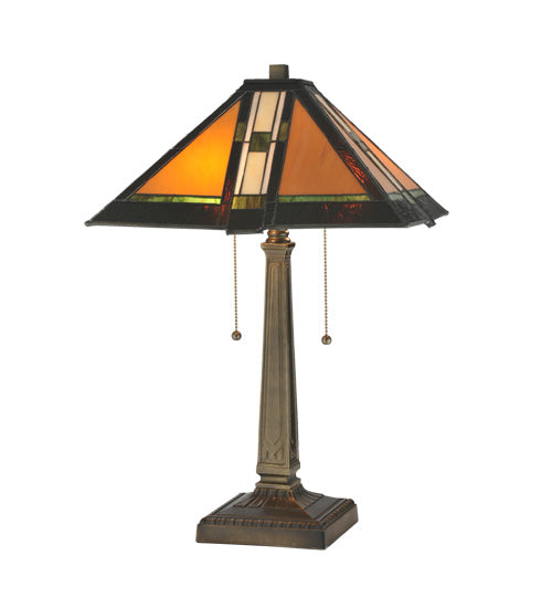 Meyda 22"H Montana Mission Table Lamp '119654