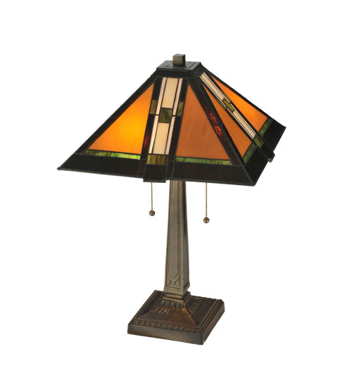 Meyda 22"H Montana Mission Table Lamp '119654