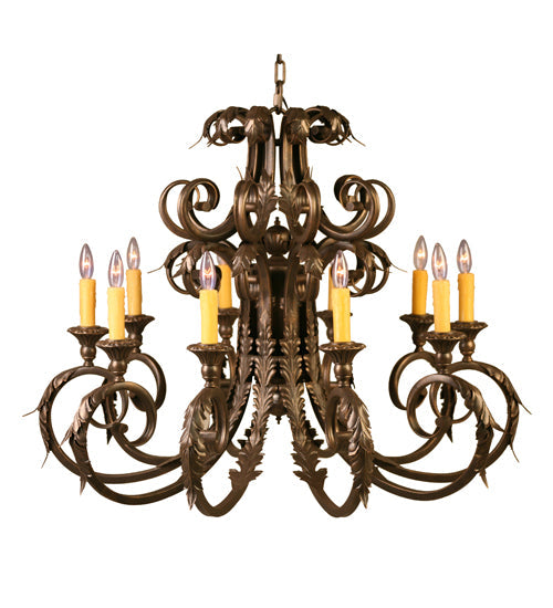 Meyda 42" Wide Serratina Chandelier '119763