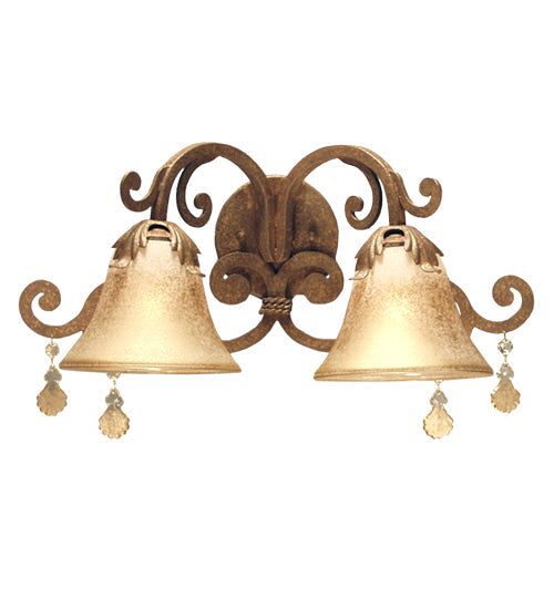 Meyda 20" Wide Christiana 2 Light Wall Sconce- 120185