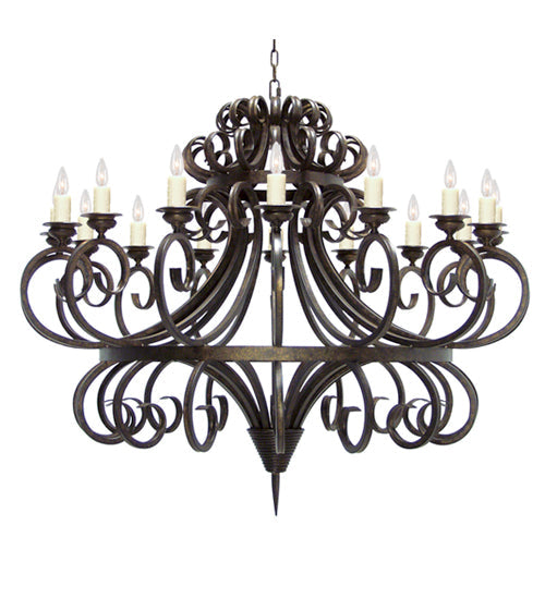 Meyda 60" Wide Symen 16 Light Chandelier 120265