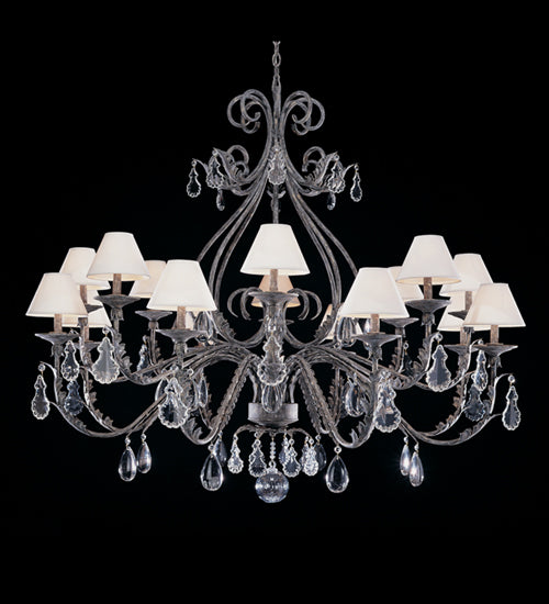 Meyda 60" Wide French Elegance 16 Light Chandelier 120304