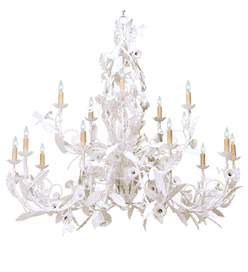 Meyda 60" Wide Le Printemps 15 Light Chandelier '120409