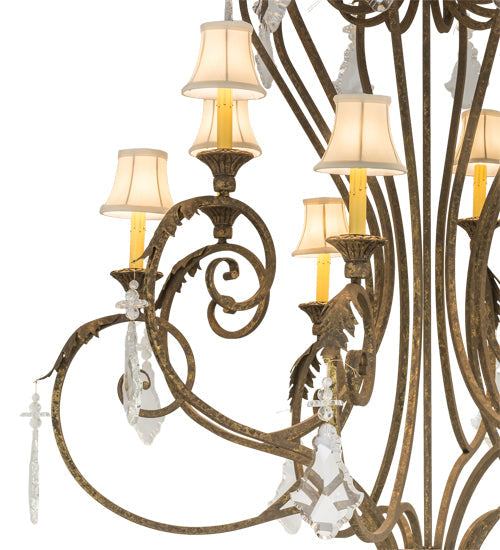 Meyda 48"W Josephine 10 LT Chandelier- 120429