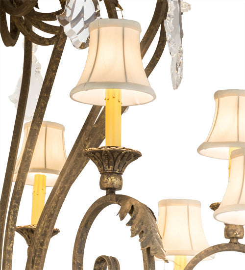 Meyda 48"W Josephine 10 LT Chandelier- 120429