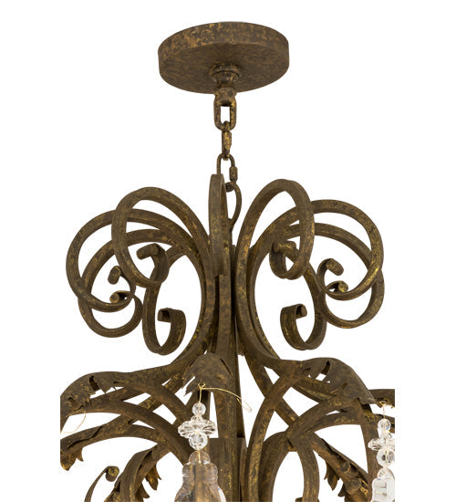 Meyda 48"W Josephine 10 LT Chandelier- 120429