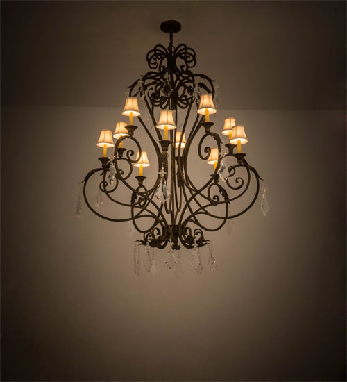 Meyda 48"W Josephine 10 LT Chandelier- 120429