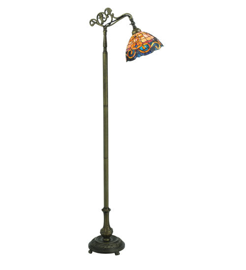 Meyda 63"H Saturday Morning Bridge Arm Floor Lamp '120578