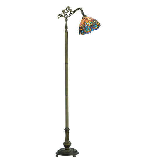 Meyda 63"H Saturday Morning Bridge Arm Floor Lamp '120578