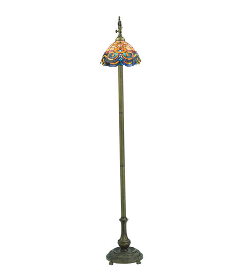 Meyda 63"H Saturday Morning Bridge Arm Floor Lamp '120578