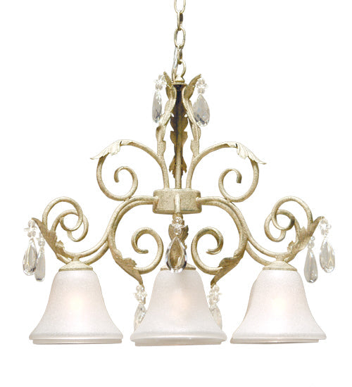 Meyda 24" Wide Cherise 6 Light Chandelier- 120982