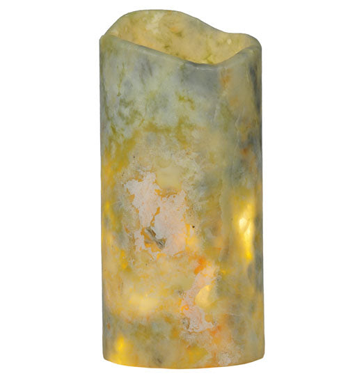 Meyda 3.5"W Cylindre Light Green Jadestone Shade '121495