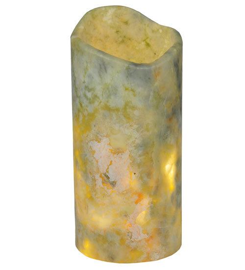 Meyda 3.5"W Cylindre Light Green Jadestone Shade '121495