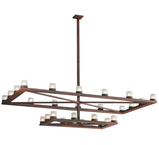 Meyda 96.5"L Stratum 2 Tier Chandelier 121911