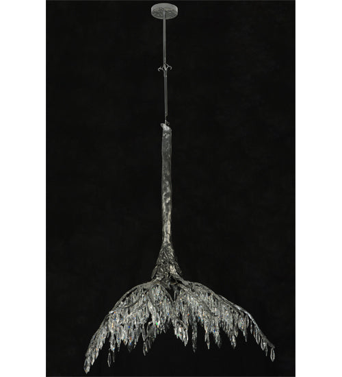 Meyda 38" Long Winter at Stillwater Crystal Chandelier- 124644