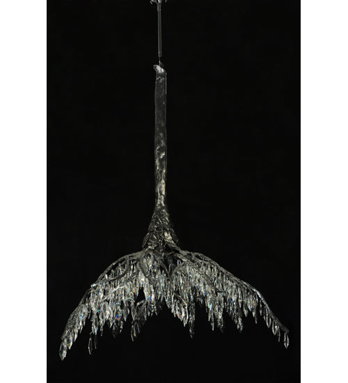 Meyda 38" Long Winter at Stillwater Crystal Chandelier- 124644