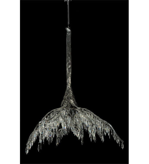 Meyda 38" Long Winter at Stillwater Crystal Chandelier- 124644