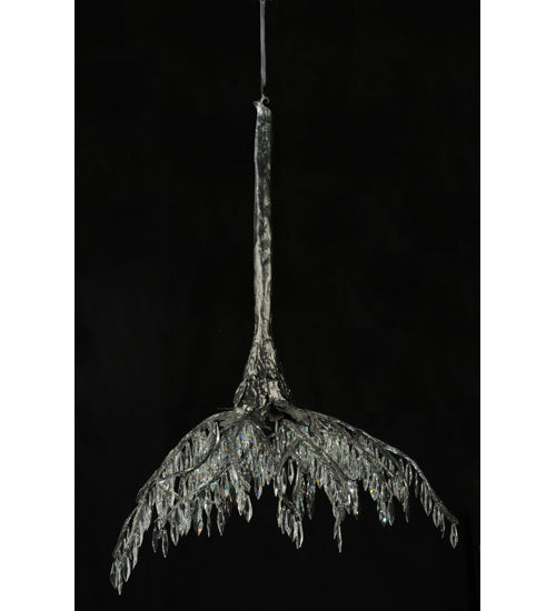 Meyda 38" Long Winter at Stillwater Crystal Chandelier- 124644