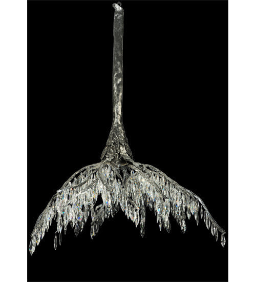 Meyda 38" Long Winter at Stillwater Crystal Chandelier- 124644