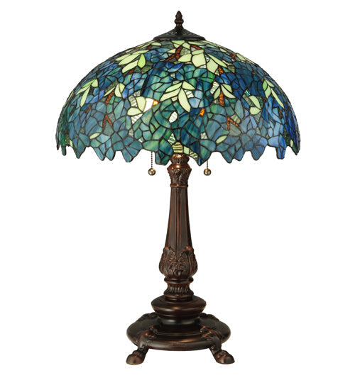 Meyda 26"H Nightfall Wisteria Table Lamp '124815