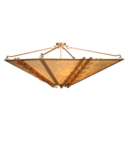 Meyda 60" Wide Turk Inverted Pendant 125074