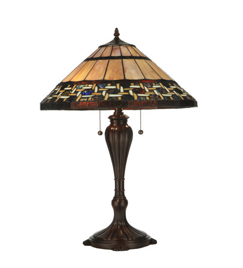 Meyda 25"H Ilona Table Lamp '125114