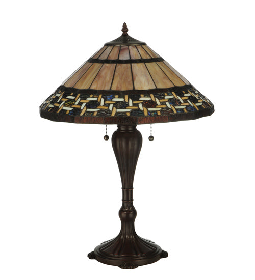 Meyda 25"H Ilona Table Lamp '125114