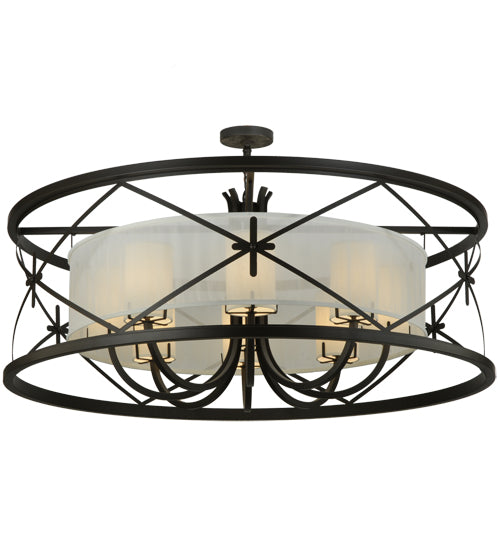 Meyda 54"W Penelope 8 LT Pendant 127395