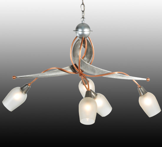 Meyda 30"L Ballerina 5 LT Chandelier 128524