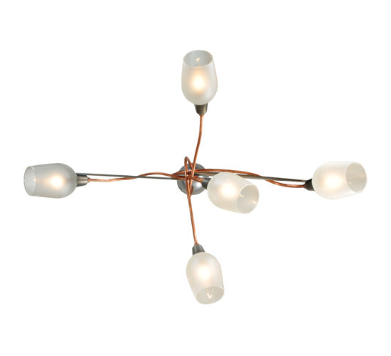 Meyda 30"L Ballerina 5 LT Chandelier 128524