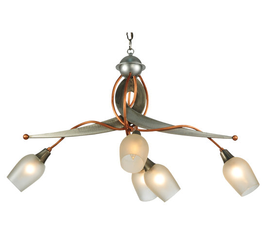 Meyda 30"L Ballerina 5 LT Chandelier 128524