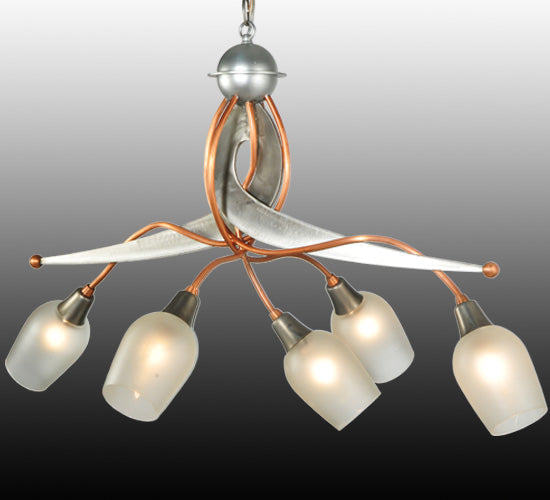 Meyda 30"L Ballerina 5 LT Chandelier 128524