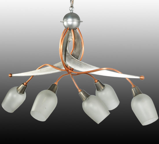 Meyda 30"L Ballerina 5 LT Chandelier 128524