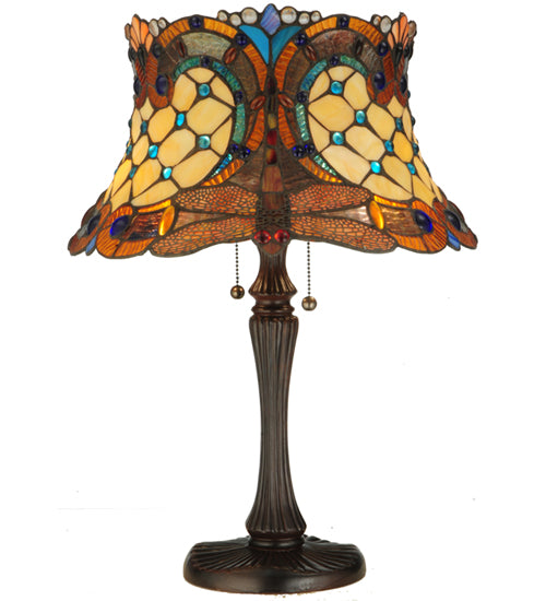 Meyda 22.5"H Hanginghead Dragonfly Table Lamp '130762