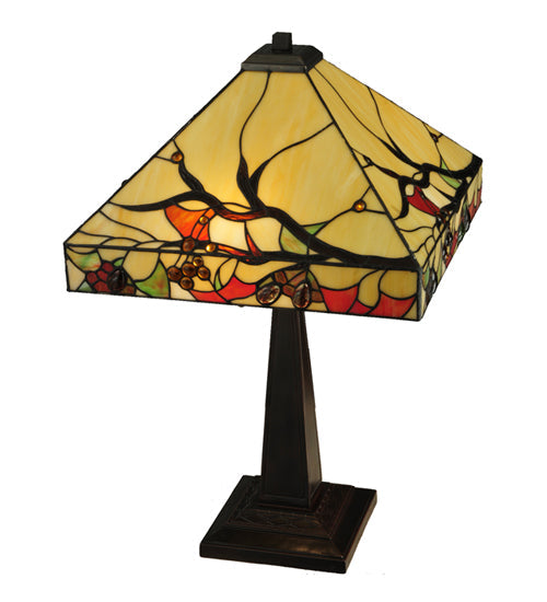 Meyda 25"H Woodland Berries Table Lamp '131507