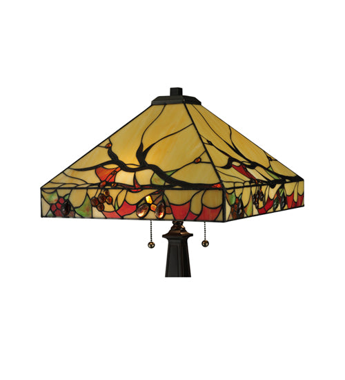 Meyda 25"H Woodland Berries Table Lamp '131507