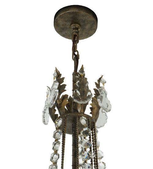 Meyda 48" Wide Amaury 15 Light Two Tier Chandelier- 132050