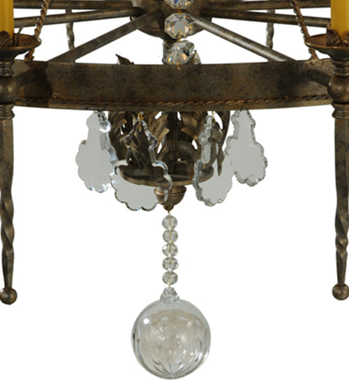 Meyda 48" Wide Amaury 15 Light Two Tier Chandelier- 132050