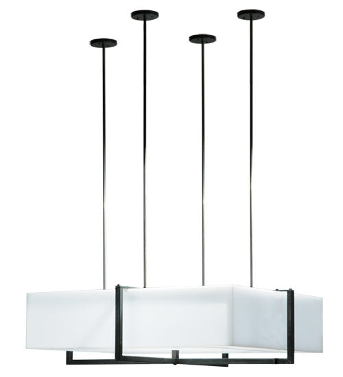 Meyda 48"W Quadrato Brew Pendant 132220