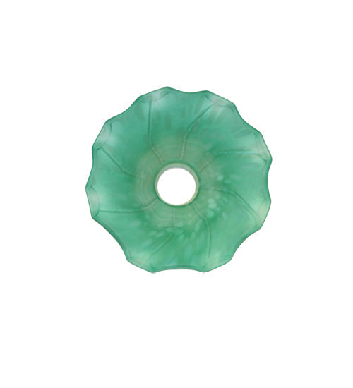 Meyda 3"W X 5"H GREEN POND LILY SHADE '13246