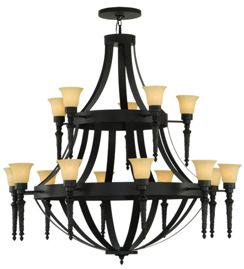 Meyda 60"W Pontoise 15 LT Chandelier '135086