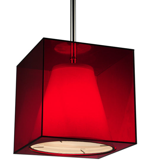 Meyda 8"Sq Cube Mini Pendant '135908