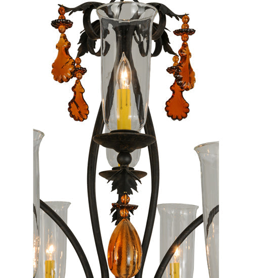 Meyda 64"l Windsor 14 Lt Oblong Chandelier- 136485