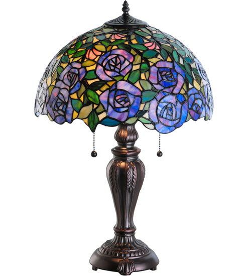 Meyda 24"H Rosebush Table Lamp '138584