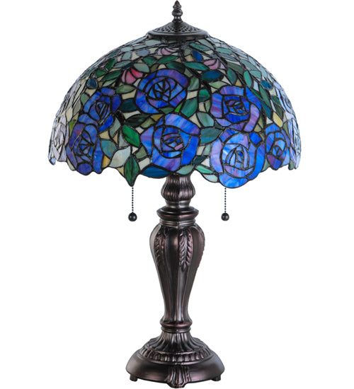 Meyda 24"H Rosebush Table Lamp '138584