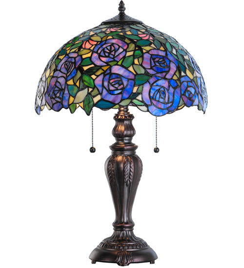 Meyda 24"H Rosebush Table Lamp '138584