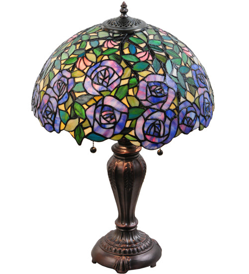 Meyda 24"H Rosebush Table Lamp '138584