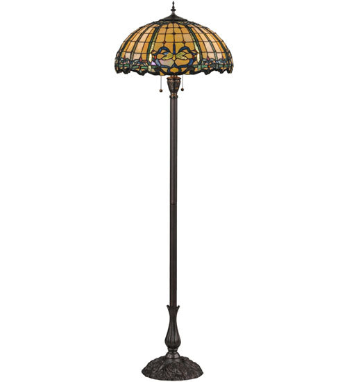 Meyda  63"H Dragonfly Trellis Floor Lamp '138587