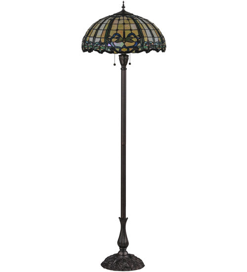 Meyda  63"H Dragonfly Trellis Floor Lamp '138587