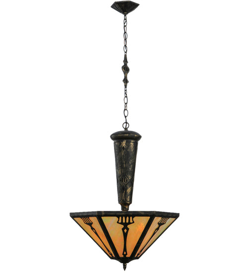 Meyda 21" Wide Grenway Inverted Pendant '139494